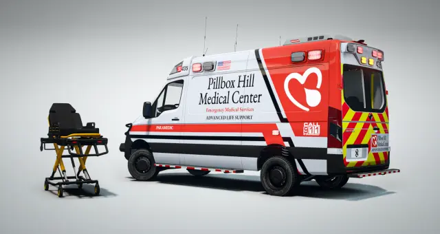 ONX EjectoLift NX | Animated FiveM EMS Gurney Vehicle | Cars-Tebex