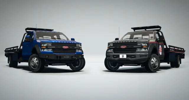 Vapid Sandstorm Rollback Tow Trucks | Animated Bed FiveM | Cars-Tebex