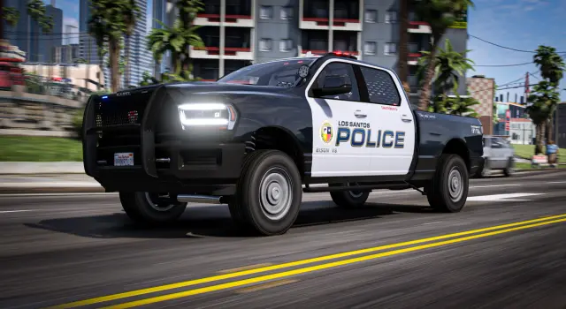 Bravado Bison 35XD | Lore-Friendly Police SUV | Non-ELS FiveM | Cars-Tebex