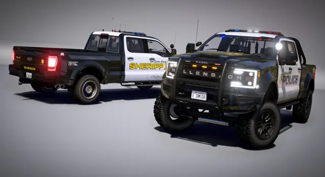 FiveM Non-ELS Police Pack | Vapid Sandstorm | LSPD LSSD SAHP | Cars-Tebex