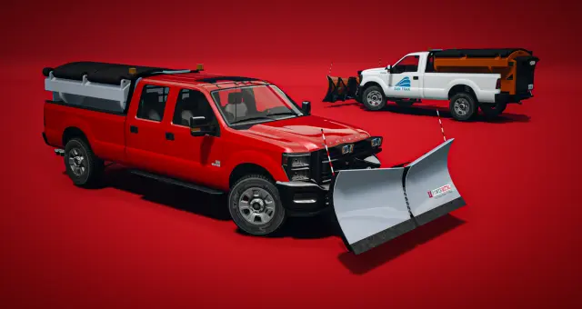 Vapid Sandking Snow Plow Pack | 3 Models | Lore Friendly FiveM | Cars-Tebex