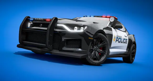 Declasse Vigero ZX | Non-ELS FiveM Police Car | 200+ Parts | Cars-Tebex