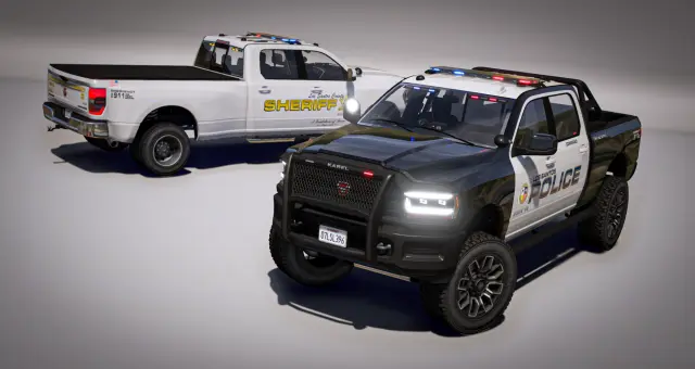 FiveM Bravado Bison Police Pack | Non-ELS 200+ Tuning Parts | Cars-Tebex
