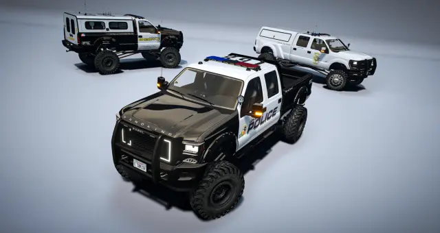 Vapid Sandking D155 Police Pack | Lore-Friendly Non-ELS | FiveM | Cars-Tebex