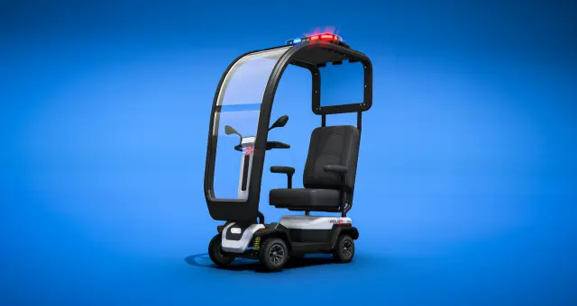 FiveM Police Mobility Scooter | Maibatsu Sunsetter Patrol Unit | Cars-Tebex