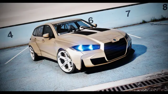 Ubermacht Sentinel GTW RAMPAGE Widebody | Addon Sound | 70 Tuning Parts | Vanilla Edit | Cars-Tebex