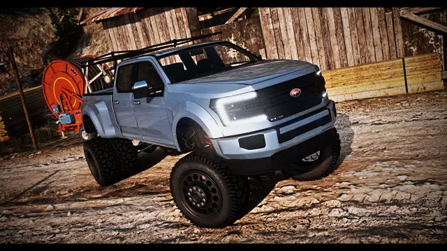 Vapid Sadler LT-450 Super Duty DRT | Addon Sound | Scratch Made | Cars-Tebex