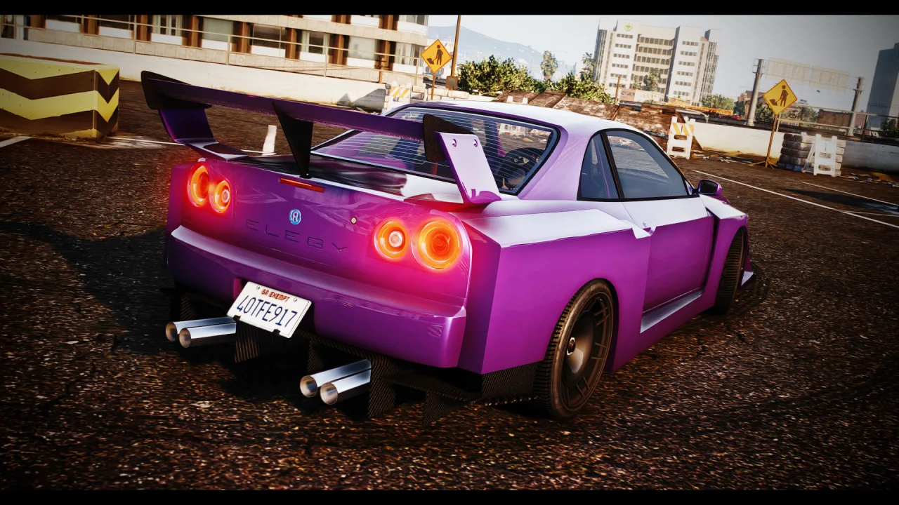 Annis Elegy RH7 CTX EVO | Addon Sound | 83 Tuning Parts | Livery Map | Scratch Made | Cars-Tebex