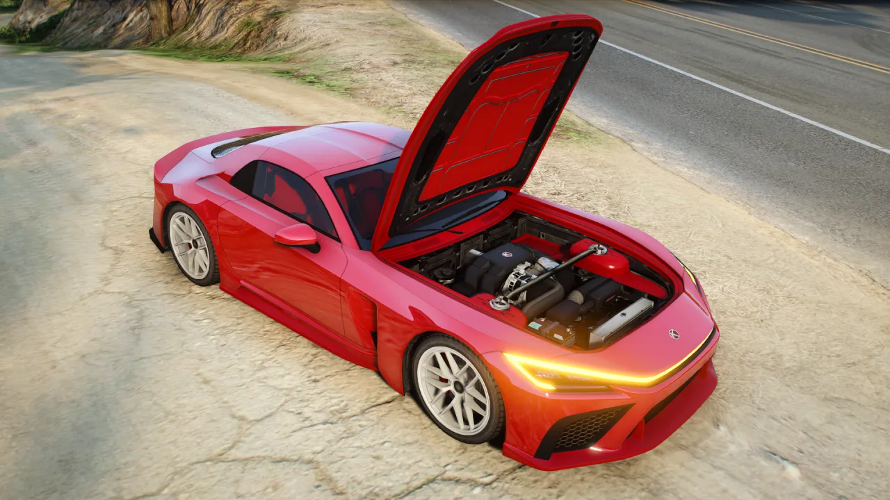 Karin Aiko R | Scratch Made JDM Sports Car | Lore FiveM | Cars-Tebex