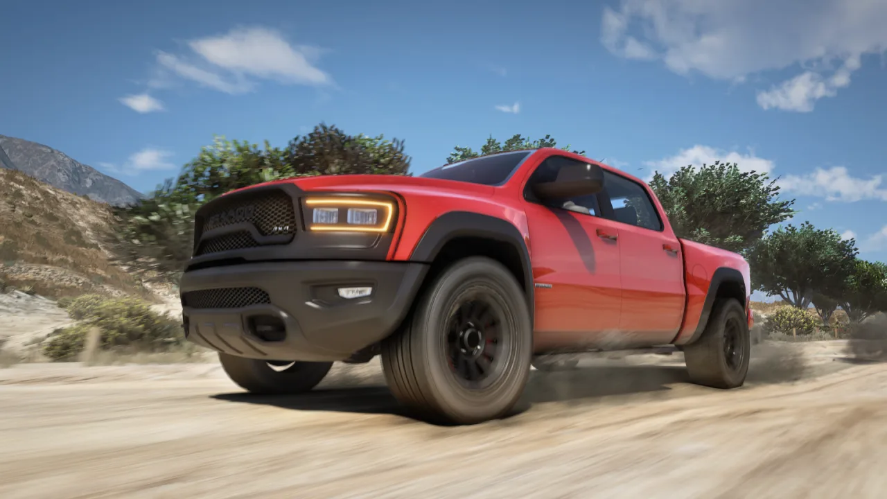 Bravado Bison Hellfire | Scratch Made 6 Seater | FiveM Truck | Cars-Tebex