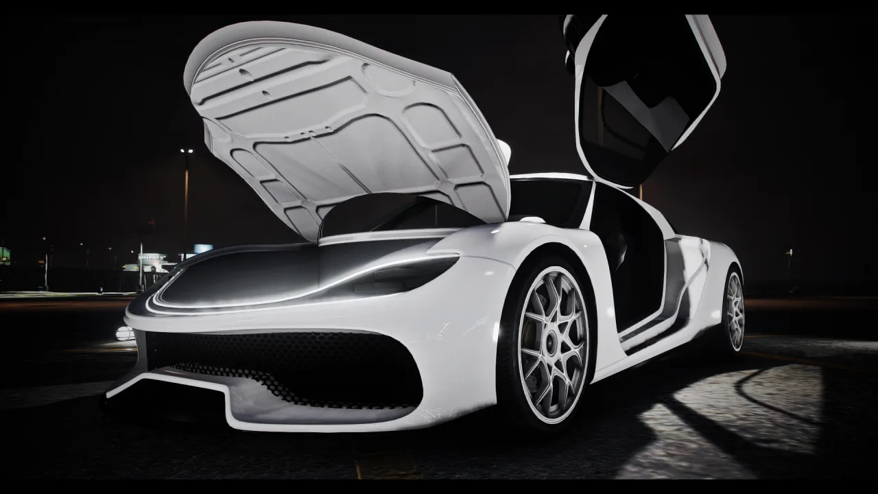Overflod Evermore | 4 Seater | Addon Sound | Livery Map | Scratch Made | Cars-Tebex
