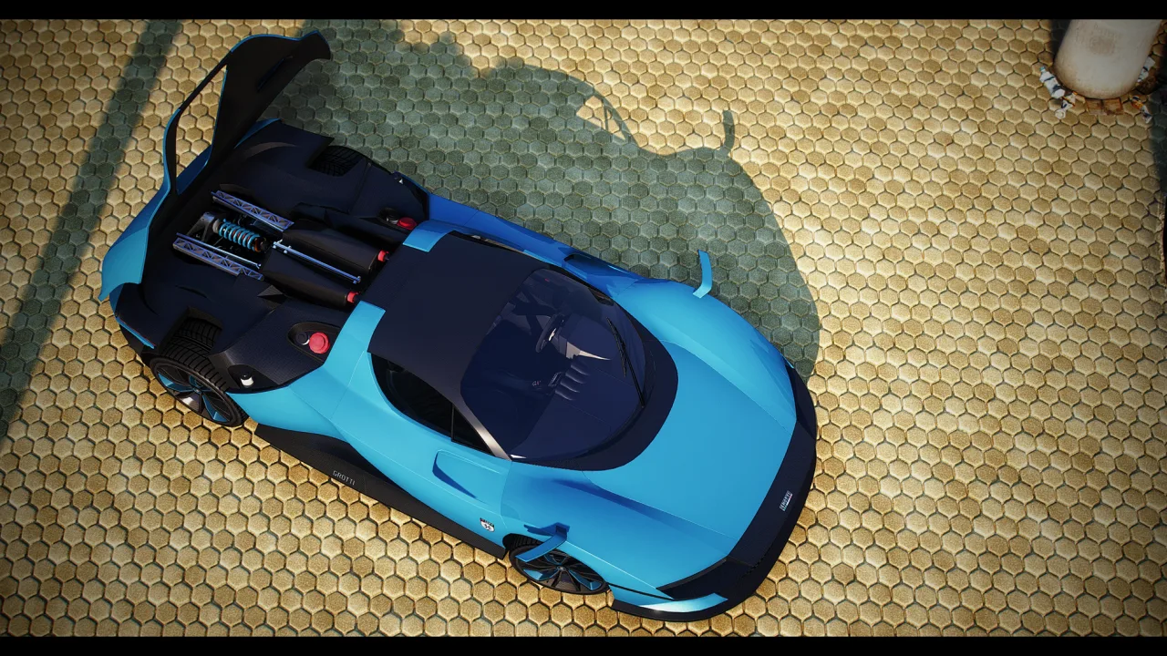 Grotti Turismo XP4 Pack | Addon Sound | 131 Tuning Parts | Liveries | Scratch Made | Cars-Tebex