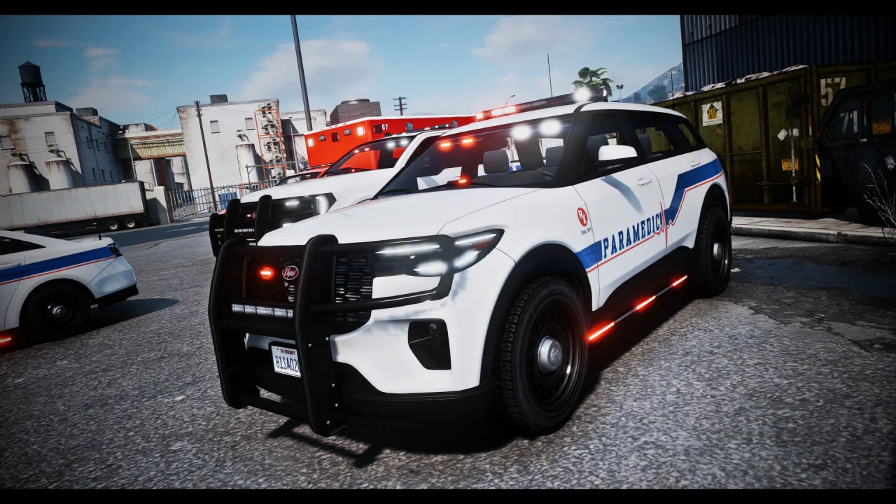 EMS Pack 1 | 10 Vehicles | Addon Sound | FiveM