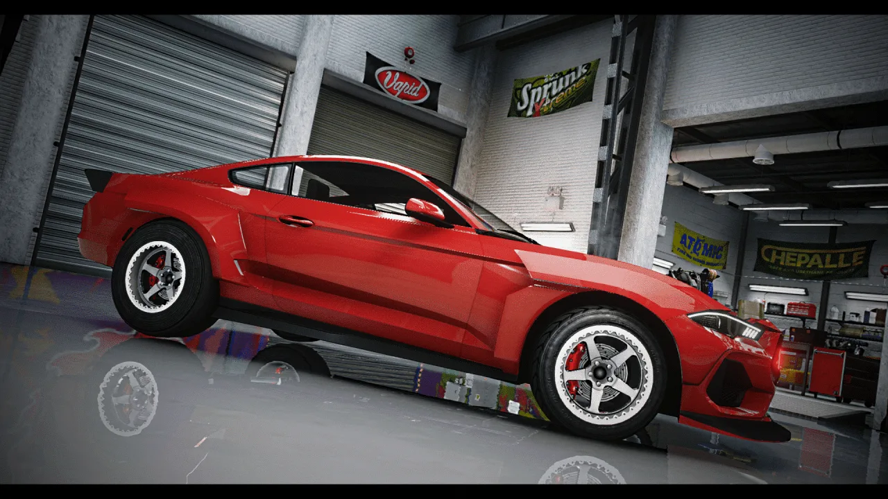 Vapid Dominator GT CTX Drag | Quarter-Mile Monster for FiveM
