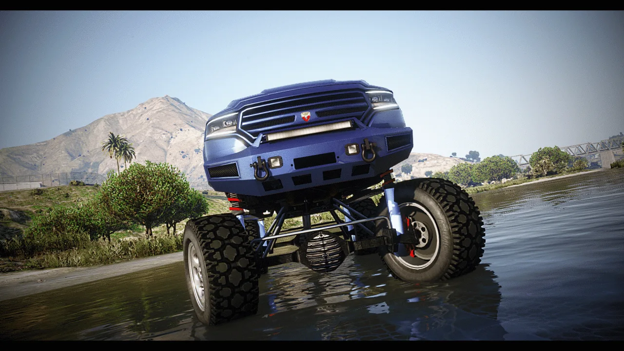 Bravado Bison XL DRT | Off-Road Pickup Truck for FiveM