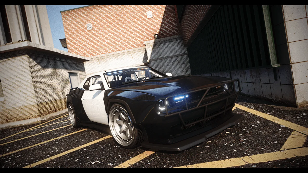 Bravado Gauntlet Hellfire UC CTX | Undercover Muscle Car for FiveM