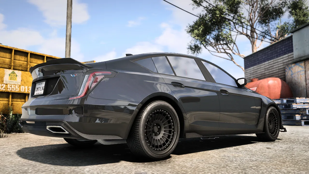 Albany Merula Gang Spec | 6 Seater &amp; Trunk Props | FiveM | Cars-Tebex