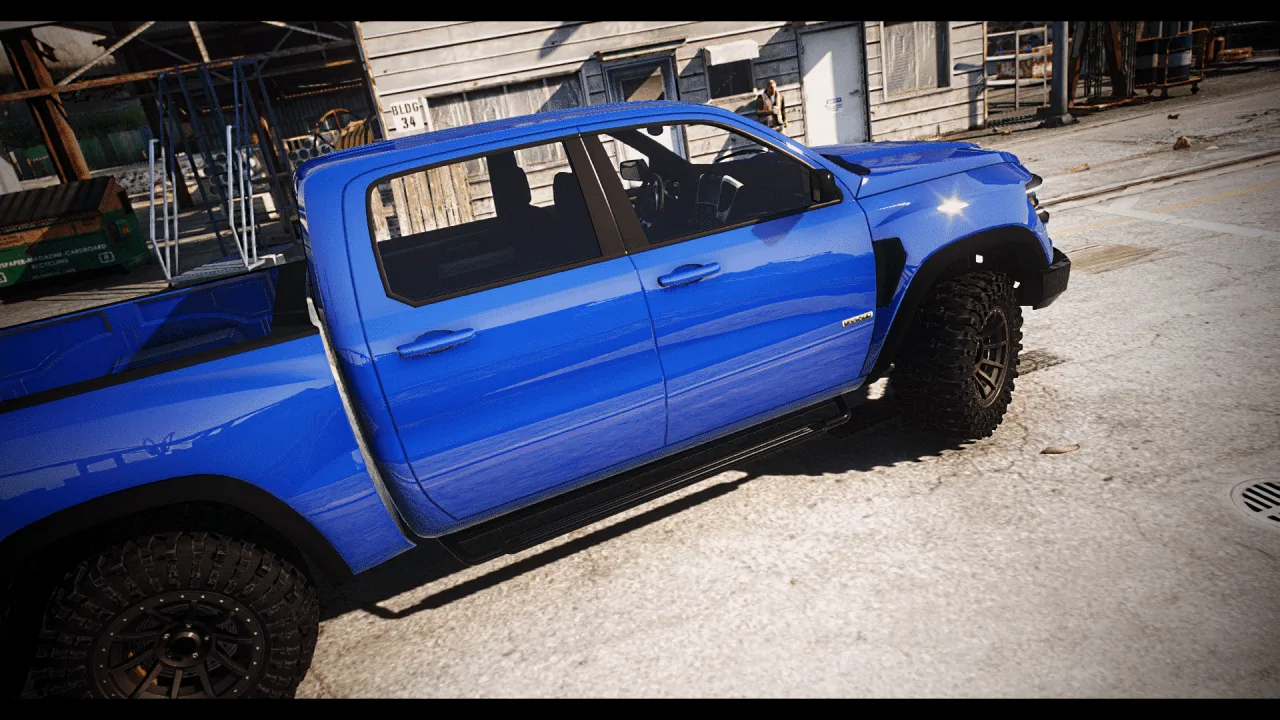 Bravado Bison Hellfire XL | High-Performance Truck for FiveM