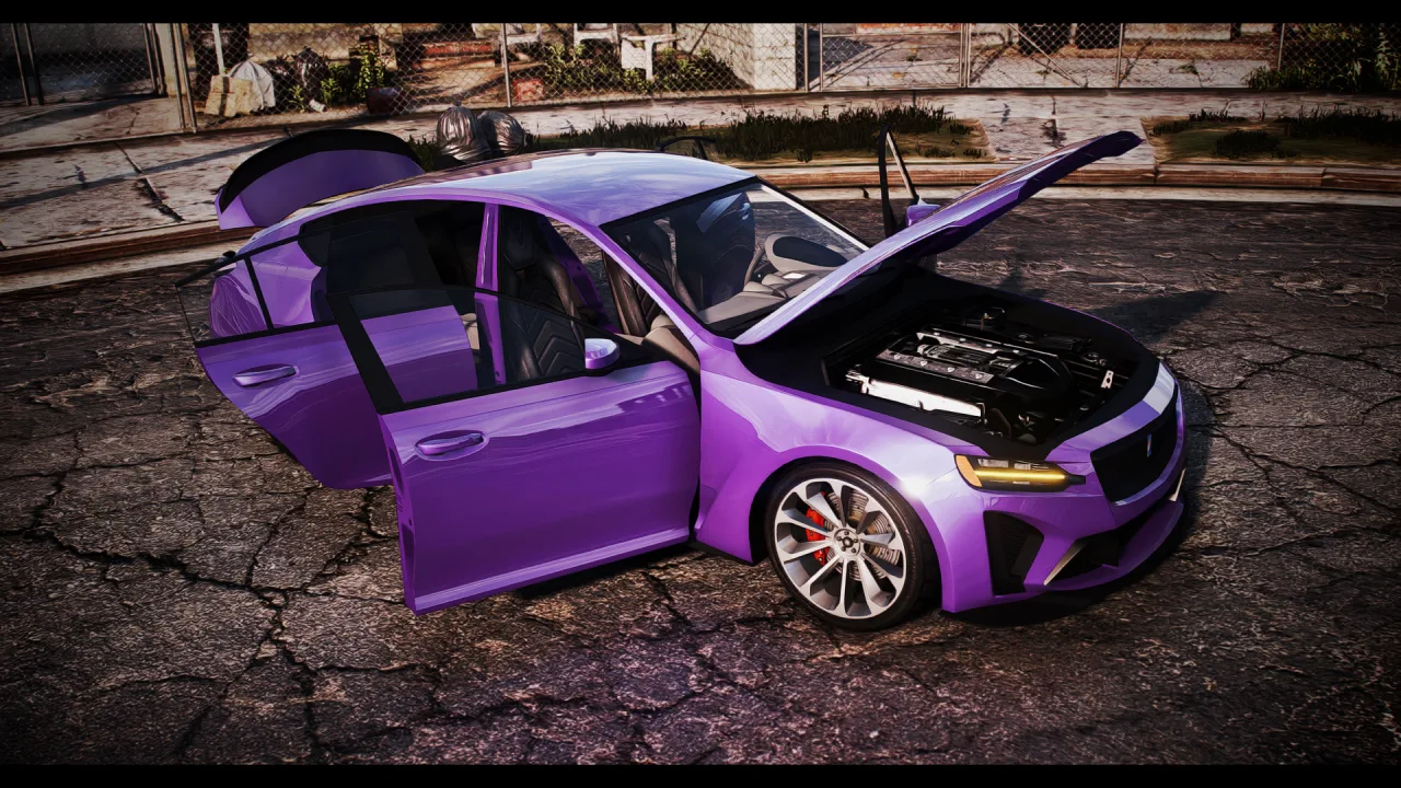 Albany Nightclaw GT Pack | Addon Sound | 15 Tuning Parts | Livery Map | Scratch Made | Cars-Tebex