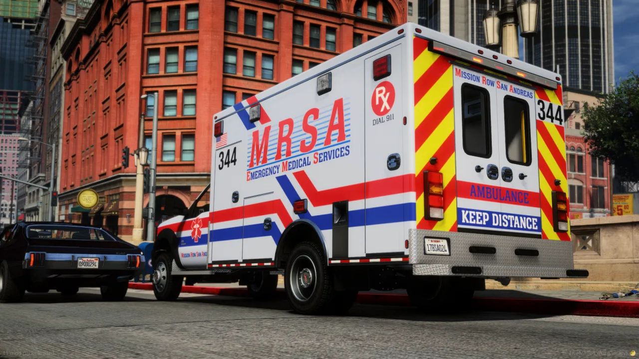 Vapid Sandking Ambulance | Non-ELS 7 Seater | Lore Friendly FiveM | Cars-Tebex