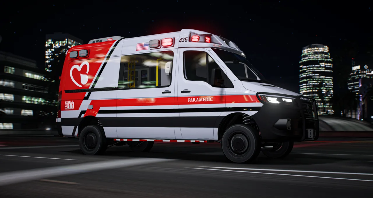 Benefactor Jogger Ambulance | Non-ELS Lore Friendly FiveM EMS | Cars-Tebex