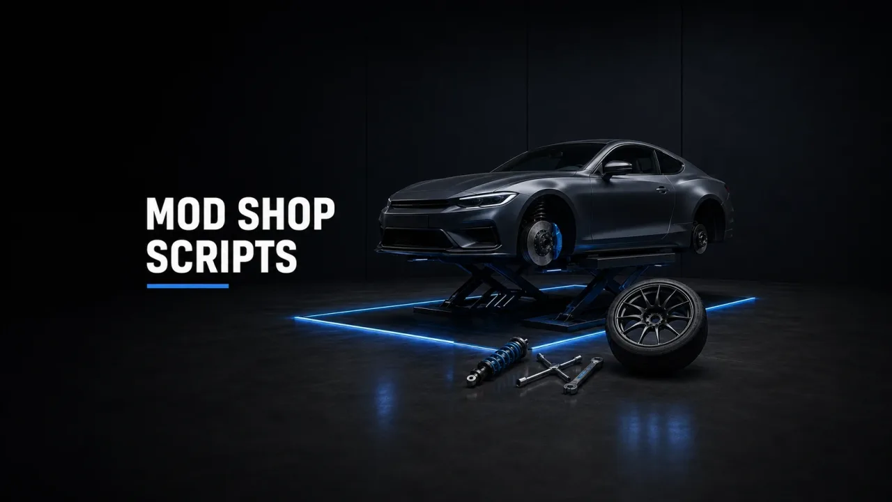 FiveM Mod Shop and Tuning Scripts: Building LSCustoms-Style Upgrade Garages Players Actually Use