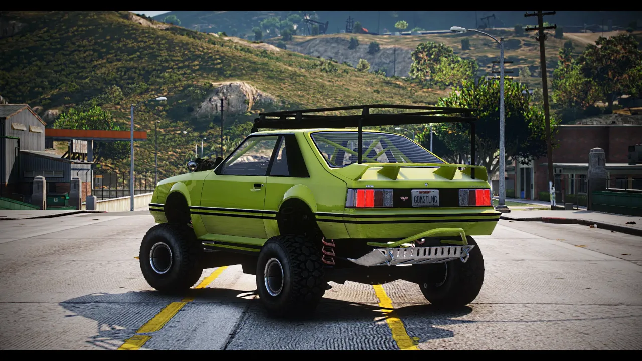 Vapid Dominator FX DRT Outlaw | Muscle Car Beast for FiveM