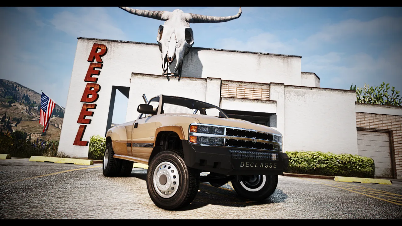Declasse Yosemite 1500 Singlecab Pack | Addon Sound | 304 Tuning Parts | Liveries | Vanilla Edit | Cars-Tebex