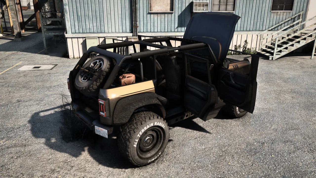Vapid Riata DirtTrak XL | 47 Tuning Parts | Lore Friendly FiveM (Copy) | Cars-Tebex