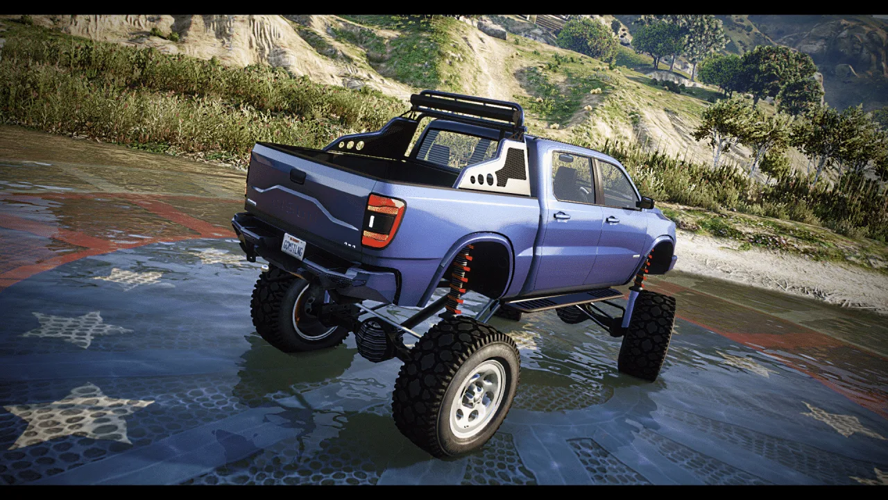 Bravado Bison XL DRT | Off-Road Pickup Truck for FiveM