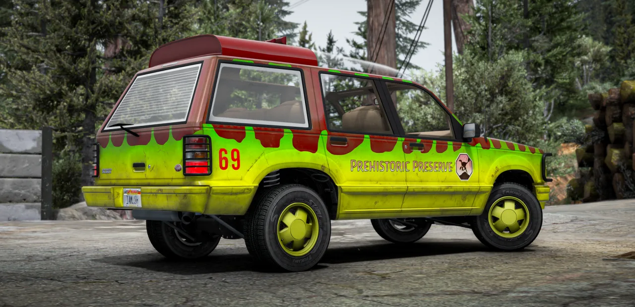 Vapid Scout Classic | FiveM Lore Friendly 90s SUV | Cars-Tebex