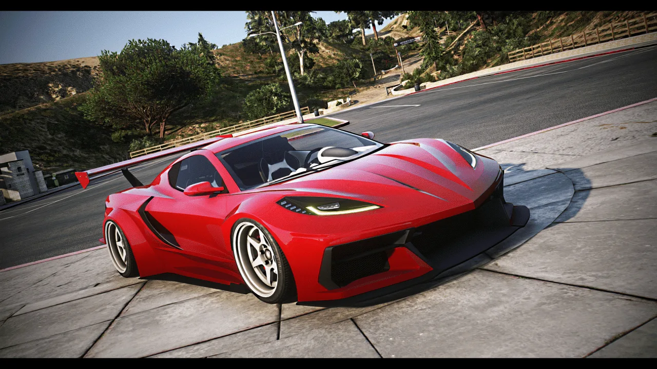 Invetero Coquette D10 CTX C2 | Ultimate American Supercar for FiveM