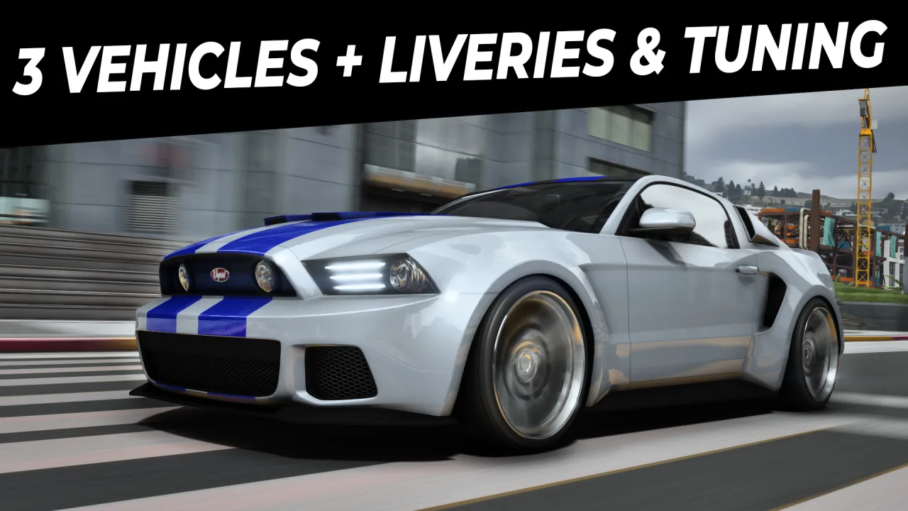 Vapid Dominator GTS Pack | Lore Friendly Muscle Cars | FiveM | Cars-Tebex