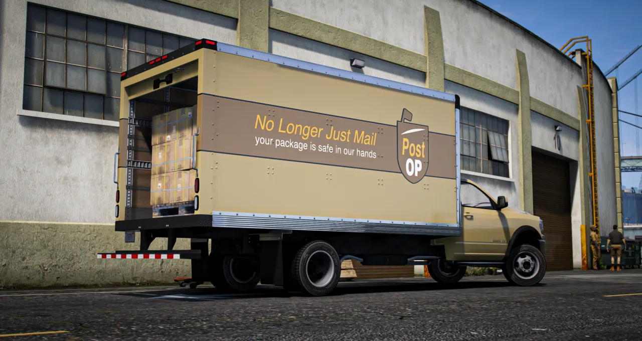 Bravado Bison 55XD | FiveM Box Truck Mod | 3 Cargo Slots | Cars-Tebex