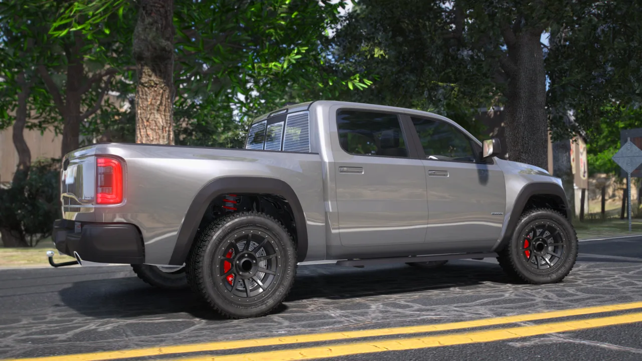 Bravado Bison Hellfire | Scratch Made 6 Seater | FiveM Truck | Cars-Tebex