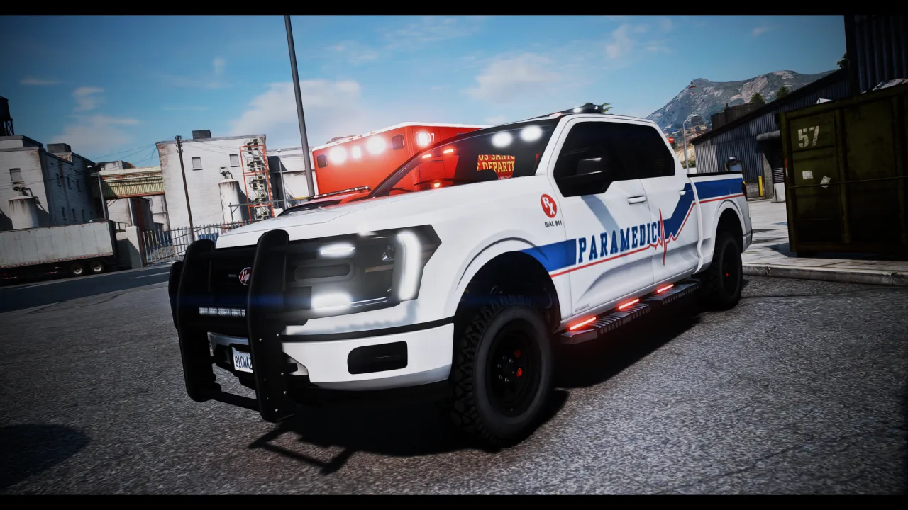 EMS Pack 1 | 10 Vehicles | Addon Sound | FiveM
