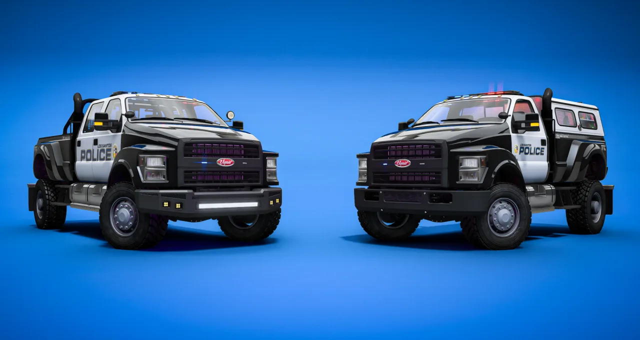FiveM Lore Friendly Police Pickup Pack | Non-ELS Vapid Fleet | Cars-Tebex