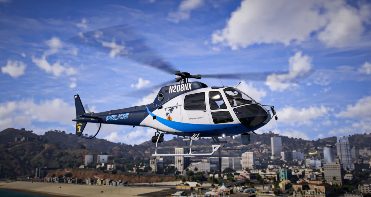 ONX Maverick BH700 FiveM Police Helicopter Pack