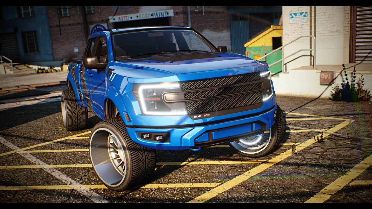 Vapid Sadler LT-150 RAMPAGE | Addon Sound | 28 Tuning Parts | Liveries | Scratch Made | Cars-Tebex