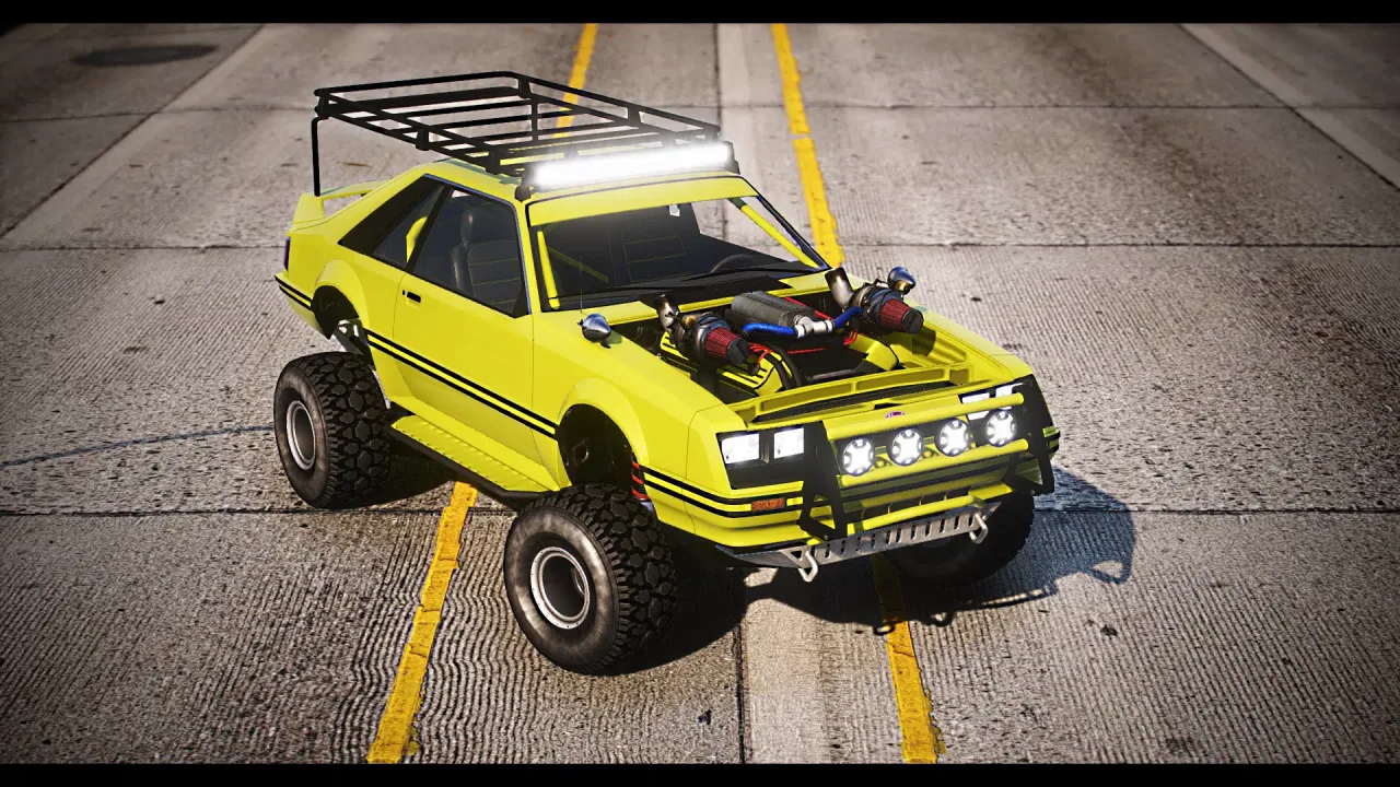 Vapid Dominator FX DRT Outlaw | Muscle Car Beast for FiveM