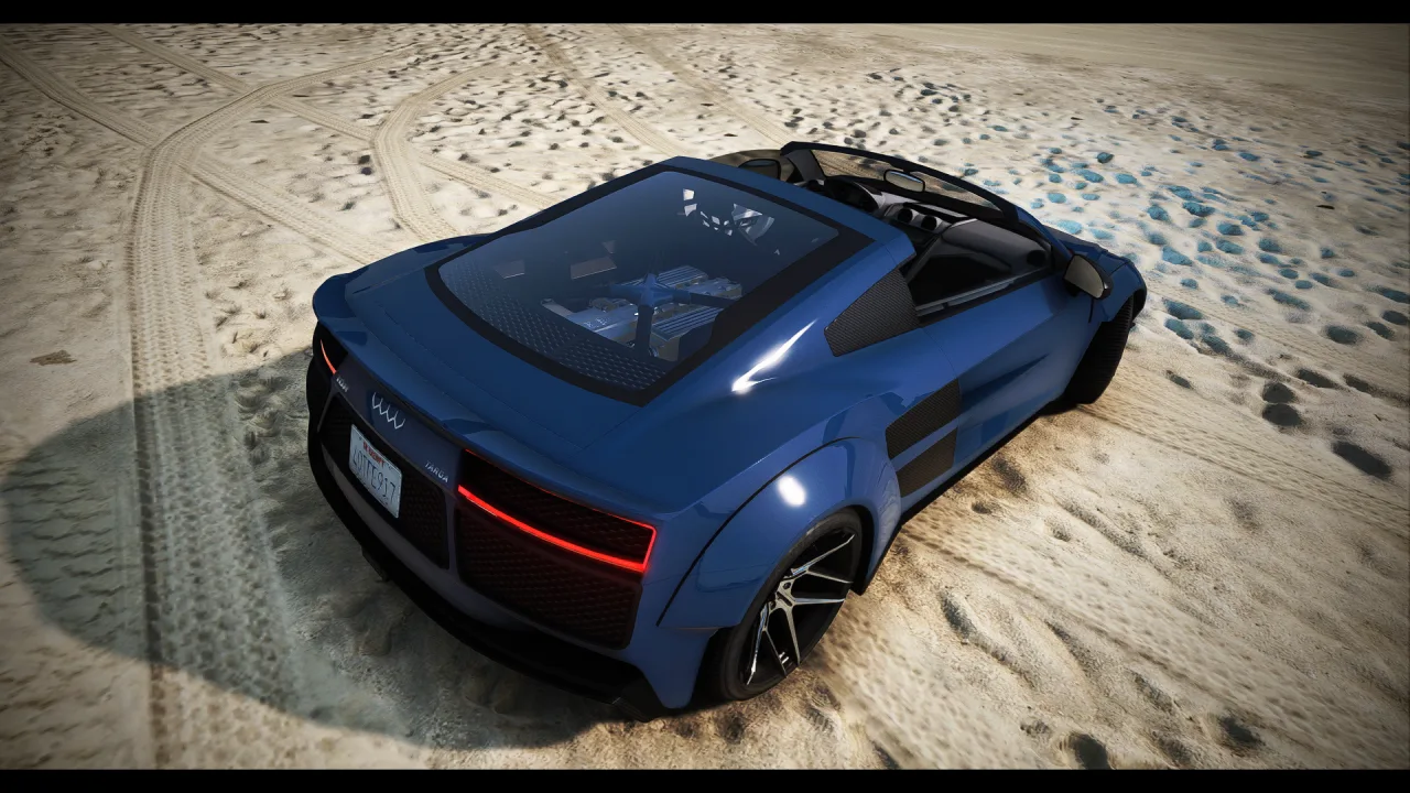 Obey 10R Targa CTX | Widebody Targa Top | Lore Friendly FiveM | Cars-Tebex