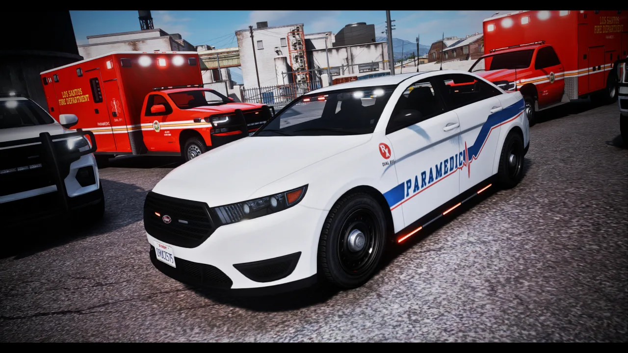 EMS Pack 1 | 10 Vehicles | Addon Sound | FiveM