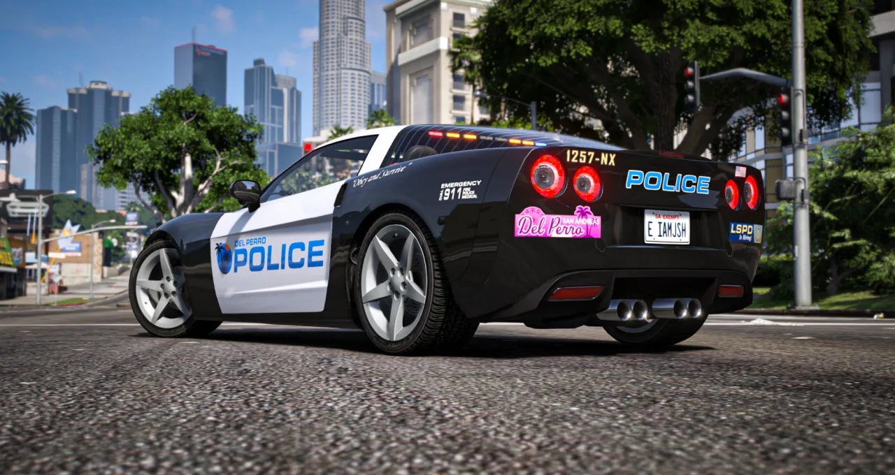 Coquette D5 FiveM Non-ELS Police Interceptor