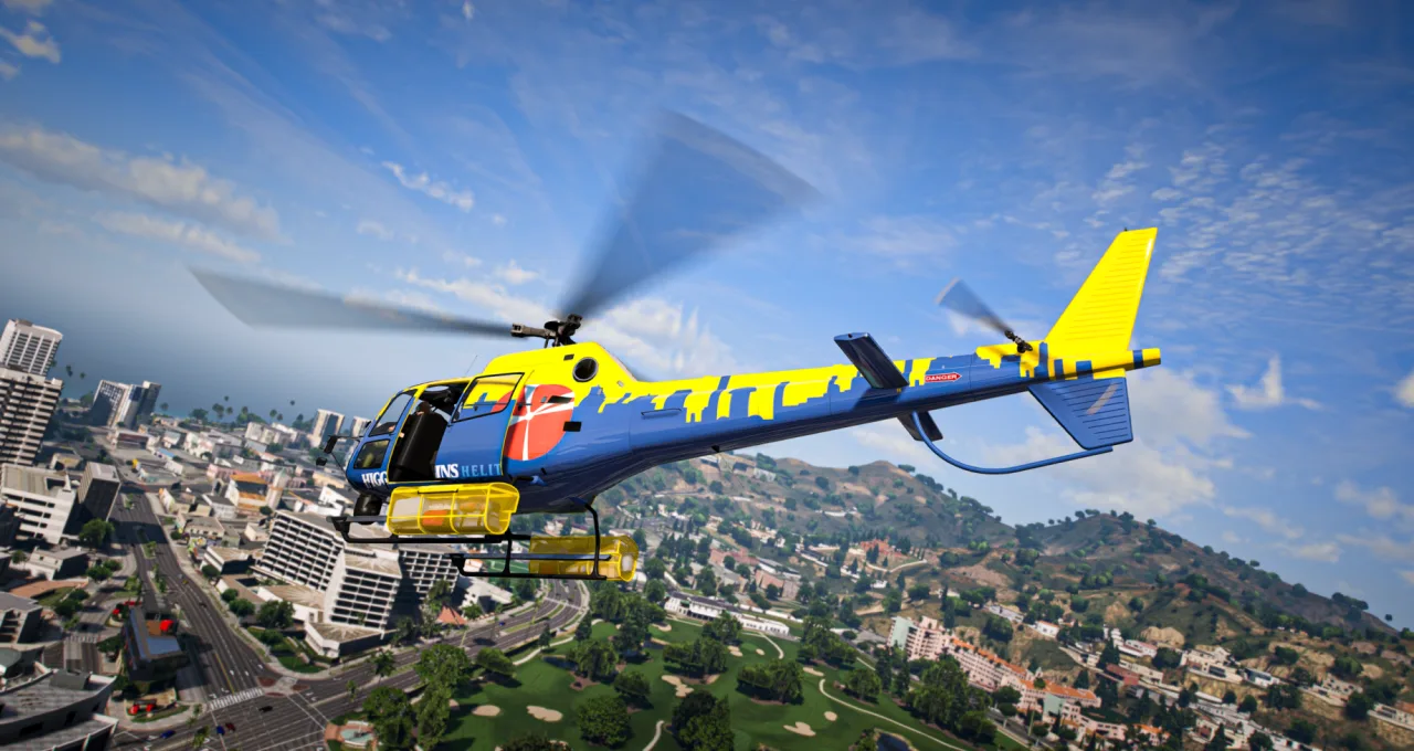 ONX Maverick BH700 | Lore Friendly Helicopter Remaster | FiveM | Cars-Tebex