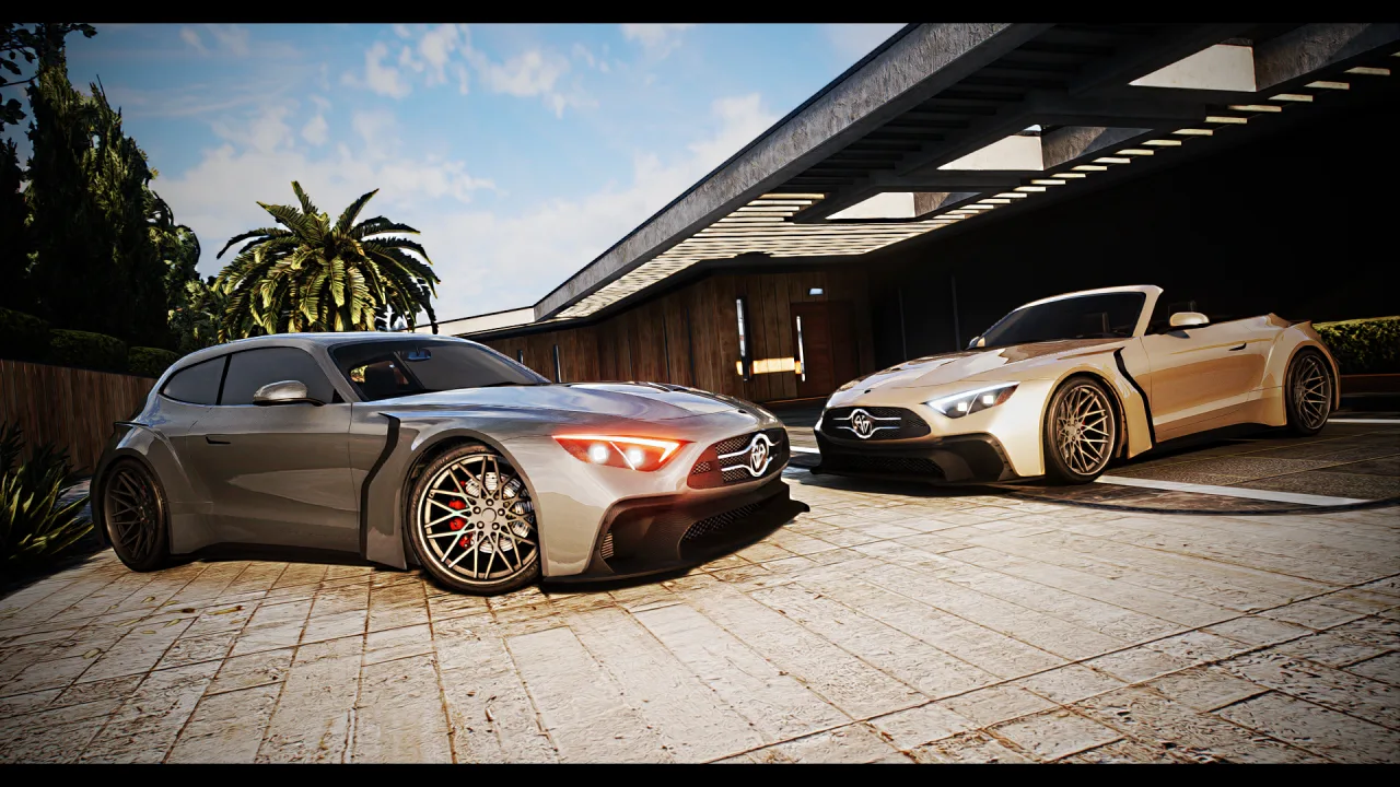 Benefactor Schlagen GTS &amp; GTC Pack | Addon Sound | Livery Map | Scratch Made | Cars-Tebex