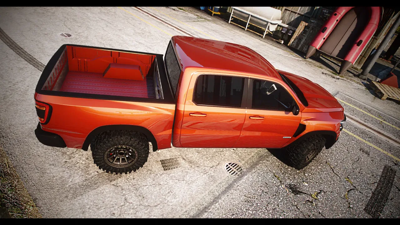 Bravado Bison Hellfire XL | High-Performance Truck for FiveM