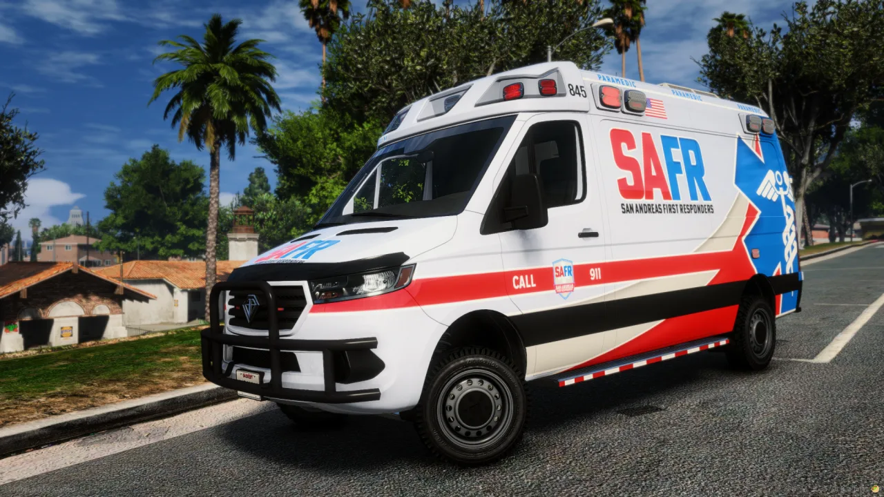Benefactor Jogger Ambulance | Non-ELS Lore Friendly FiveM EMS | Cars-Tebex