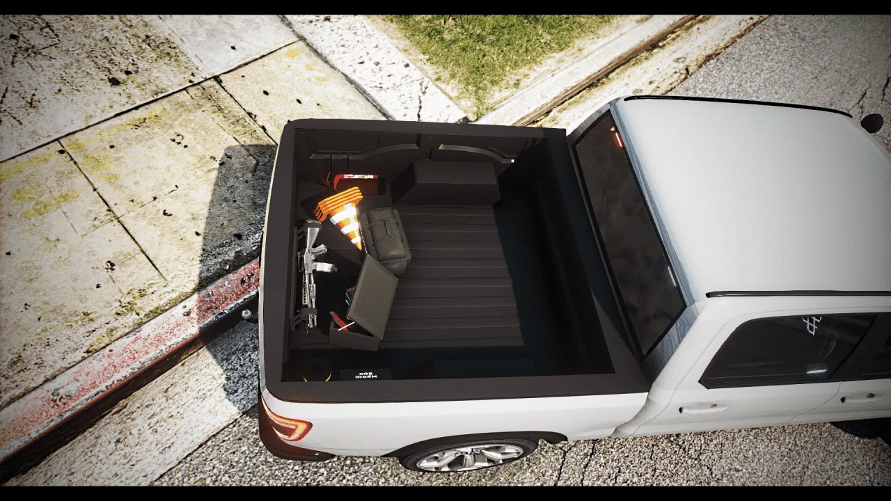 Bravado Bison XL LEO | Law Enforcement Pickup Truck for FiveM