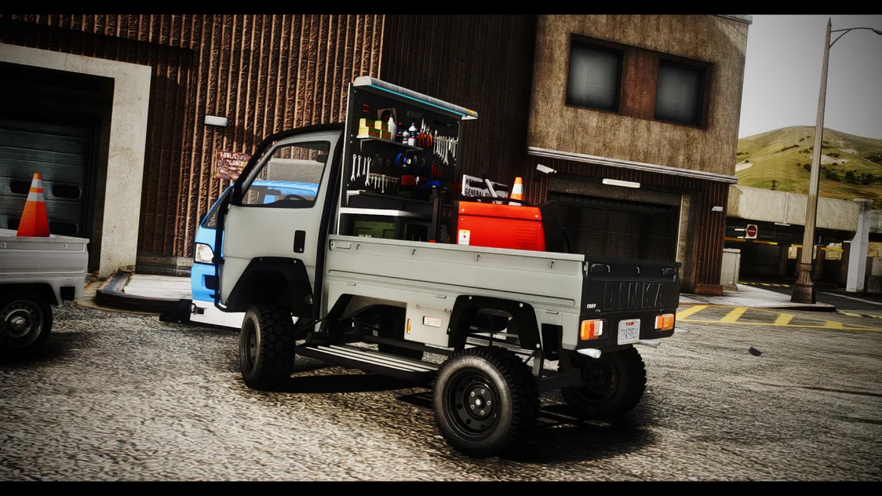 Dinka Cody Mechanic Truck | 39 Tuning Parts | Lore Friendly FiveM | Cars-Tebex