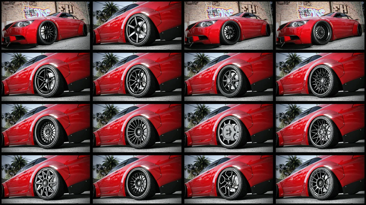 GOM Styling Rims Pack | Premium Wheel Collection for FiveM